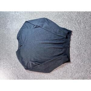 Marc Anthony Men's Gray V-Neck Sweater Size L